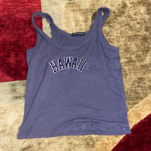 brandy melville hawaii tank top